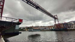 Bizkaia Hanging Bridge Bilbao