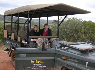 Bukela Lodge jeep