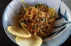 Papaya salad at Son Hoi An